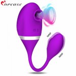 Morease, Morease Sucking Clitoris Vibrator Sex Toys for Woman Oral Sex Solo Blowjob Orgasm Vaginal Anal Dildo Masturbator Toys for Adults