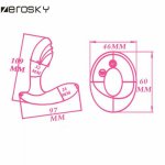 Zerosky, 2018 New Wireless Remote Control Flirting Vibrator Jump Egg G-spot Stimulator Anal Vibrator Sex Toys for Women Man Zerosky