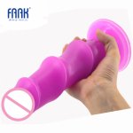 realistic dildo suction cup sex toys for women ribbed wave surface adult sex products anal massage butt plug fetish penis