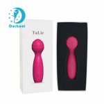Powerful Female Vibrating Sex Products USB Rechargeable 10 Speeds Magic Wand Massager Body Vibrator Women Masturbation Sex Toy