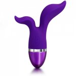 Rabbit Vibrator G spot Vibrator Rechargeable Clitoral Vibrator Sex Toy for Women Silcone Bunny Vibrator