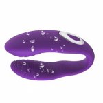 AUEXY 10 Speed Vibrator U Shape G-Spot Vibrator With Dual Motor Waterproof Clitoris Massager USB Rechargeable Sex Toy For Couple