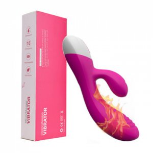 Heating Rabbit Vibrator 8 Speed G Spot Dildo Vibrator Silicone Waterproof Clitoris Stimulator vagina Massager vibrator for women