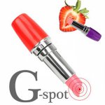 Portable Lipsticks Vibrator Mini Secret Bullet Vibrator Clitoris Stimulator G-spot Massage Sex Toys for Woman Masturbator Quiet