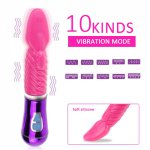 Tongue Vibrator Female Masturbation Oral Clitoris Stimulator USB Charge 360° G Spot Vibrating Massager Adults Sex Toys For Women