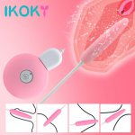 Ikoky, IKOKY Remote Control Vibrator Penis Plug Vibrator Anal Vagina Pussy Urethra Stimulation Sex Toys for Women Men Vibrating Egg