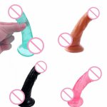 YUELV 6.29 Inch Mini Realistics Dildo For Beginners Artificial Penis For Women With Suction Cup Adult Sex Toys Female Massage