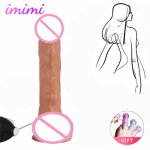 High-Precision Simulation Spray Ejaculation Realistic Dildo Strap on Dildo Suction Cup Masturbation Sex Toys for Women Adult Toy