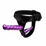 Double dildo Sex Toys for Gay Brief Strap-on Dildos Double Dongs Strap Ons Harness Ultra Elastic panties strapon sex products.