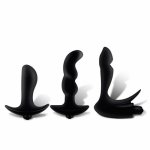 Loaey Unisex Multispeed Silicone Anal Vibrator Male Prostate Massager Female Butt Plug Adult Erotic Sex Toys G Spot Massager