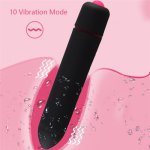 Girl Mini Bullet Vibrating Egg 10 Speed G Spot Vibrator Sex Toy for Women Vaginal Vibrator Clitoris Stimulator Massager Dildo