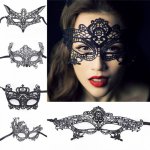 Adult Sexy Game Black Lace Bdsm Eye Mask For Erotic Fetish Cosplay Costume Erotic Accessories Nightclub Sex Toys For Couples
