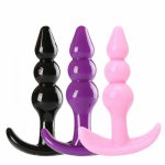 Orissi, ORISSI 1PC Sexy Jelly Anal Plug Unisex Sex Toys Anal Butt Plugs Prostate Massager Erotic Hot Sex Toys Lover Gift