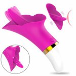 Oral Tongue Vibrator Masturbator Clitoris Sucker Vibrators Clit Stimulator Tongue Massager Pussy G spot Pump Sex Toys For Women