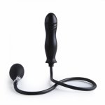 Silicone Anal Butt Plug Inflatable Anus Stimulation Prostate Massage Butt Plugs Erotic Sex Toys For Men Women Gays Masturbation