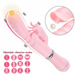 Licking Dildo Vibrators for Woman G Spot Clit Stimulation 12 Speed Dildo Vibrator Vagina Clitoris Female Massager Masturbation
