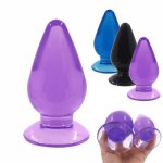 Anal Sex Toys Silicone Anal Plug for Female Male Gay Prostate Massager Anus Dilator Butt Plug With Suction Cup Erotic Sex Toy