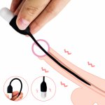 Single Frequency Penis Plug Vibrator Urethral Catheter Sex Toys for Men Vibrating Urethral Masturbation Urethra Sound Dilator