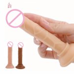 Small Dildo for Anal Pussy Realistic Suction Cup No Vibrator Mini Penis Butt Plug Strapon Soft Dildos For Women Adult Sex Toys