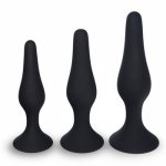 Yafei, YAFEI Silicone Anal butt plug Anal dildo Waterproof  Suction Cup Erotic toys Anal Plug Sex toy Adult Sex product for men Women