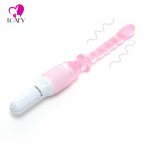 Jelly Vibrator Stick Long Anal Butt Plug Beads Silicone G-Spot Massager Adults Sex Shop  Sex Toys For Couples Masturbation Dildo