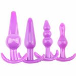 100% Safe Silicone Dildo Butt Plug Anal Plugs Unisex Sexy Stopper Various Size Adult Sex Toys for Men/Women Gay Trainer Massager