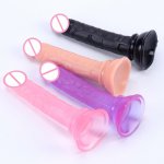 Realistic Jelly Dildo Strong Suction Cup Male Artificial Penis Adult Sex Toy for Women Anal Plug Vagina Female Masturbator