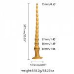 50cm Super Long Butt Plug beads Dildo Anal Long Adult Sex Toy For Men Prostate Massgaer Anus Vaginal Dilator Anal Plug Long