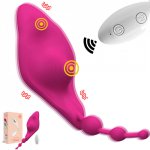 Wearable Panty Vibrator Invisible Vibrating Panties Remote Control Vagina Clitoral Stimulation Sex Toys for Women Masturbator