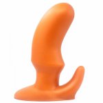 Golden Horn Super Huge Butt Plug Heavy Speculum Anal Sex Toys Silicone Prostate Massager Anus Stimulator