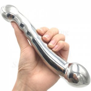Solid 316L Stainless Steel Anal Dildo Butt Plug Heavy Anus Bead Massage Fetish Chastity Adult Anal vaginal massage Sex Toys