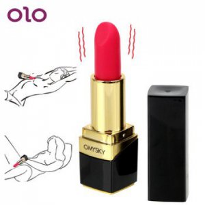 OLO Mini Lipstick Vibrator 10 Speed Secret Clitoris Stimulator Nipple Massage Bullet Vibrating Magic Wand Sex Toys for Women