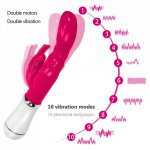 Erotic G-Spot Dildo Rabbit Vibrator For Women Vagina Clitoris Massager Masturbation For Women Adult Games Sex Products For Men