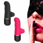 Female Masturbator LIpstick Jump Egg Vibrator Stick Massager Flirting Sex Toy 12 Frequency adult products perfect gift for women