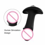 Yeain 2 In 1 Vibrating Anal Butt Plug Adult Sex Toys For Men And Women Prostate Massager Waterproof Anal Vibrator Stimulator