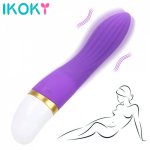 Ikoky, IKOKY G-Spot Vibrator Sex Toys For Woman 12 Frequency Wand Female Masturbator Clitoris Stimulator Adult Products