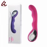 AV Wand massager 10 Speeds Silicone USB Rechargeable Waterproof G Spot Vibrators Powerful Erotic Clit Vibrator Sex Toy for Women