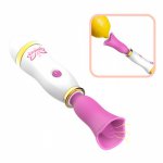 Oral Licking Clitoris Stimulator G-spot 12 Modes Sex Vibrator Nipple massage Female Masturbation Erotic Sex Toys for Women
