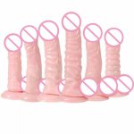 Realistic Dildo Adult Toys Suction Cup Woman Masturbation Simulation Penis G spot Stimulate Flexible Penis Sex Toys For Woman