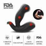 Powerful Usb Charge Wireless Remoter Control Anal Vibrator For Men Prostate Massager 9 Modes Stimulator Vibration For Women