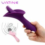 VATINE 10 Mode Oral Sex Massager Clitoris Stimulator Female Masturbator Tongue Vibrator Adult Sex Products Sex Toys for Women