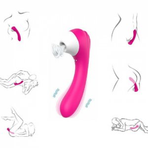 G Spot Vibrator Thrusting Dildo G-spot Stimulation Nipple Sucker Pussy Massage Vagina Vibration Wand Erotic Toys  United States