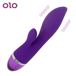OLO Vibrators Strong Vibration G Spot Massage Clitoris Stimulator Sex Toys for Women 9 Speed Adult Products USB Rechargeable