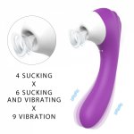 wand Thrusting Dildo Vibrator G-spot Stimulation Nipple Sucker Pussy Massage Vagina Orgasm Vibration vibrator sex toys for woman