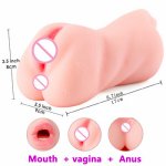 Vagina Sex Toys for Men Realistic Silicone Pocket Pussy Real Sex Virgin Cup Sex Shop Fake Erotic Men Pleasure Male Masturbator