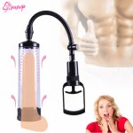 Dick Enlarger Penis Pump Penis Enlargement System Enlarger Master Vacuum Pump Penis Extender Adult Sexy Product Sex Toys for Men