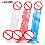 Soft Big Dildos for Women Realistic Dildo For Women Penis with Suction Cup sex toys for Women G Spot Clitoris Stimulator