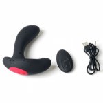 Inflatable Huge Anal Dildo Vibrator Wireless Remote Control Male Prostate Massager Big Butt Plug Anal Expansion Sex Toys For Men