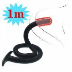 New 100CM Super Long Anal Plug Soft Butt Plug Dildo Anus Vaginal Massage Sex Toy For Women Men Gay Masturbator Adult Sex Store