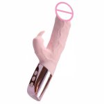 Female Masturbator Dildo Rabbit Double Head Vibrators AV Stick Clitoris G-Spot Stimulation Pulse Vibration Sex Toys For Women